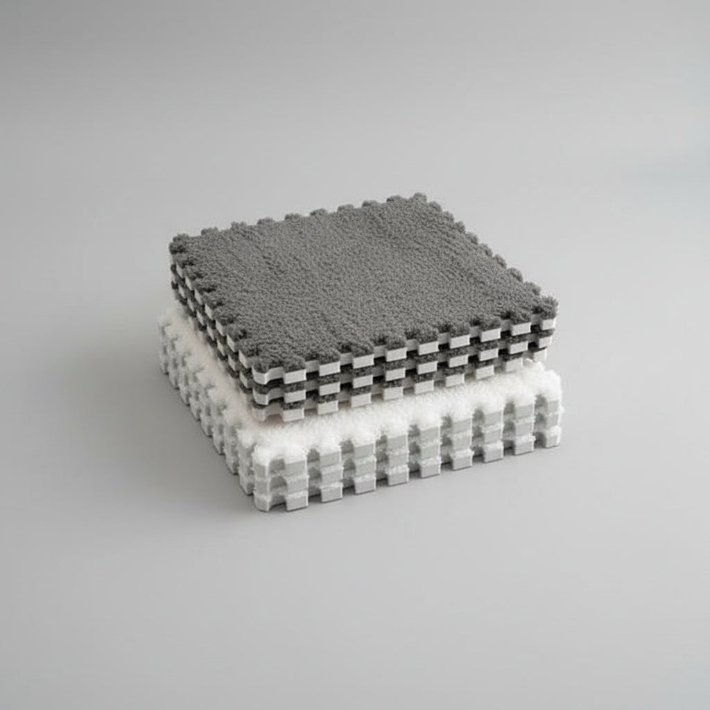 Interlocking Carpet Tiles Mat (6pc)