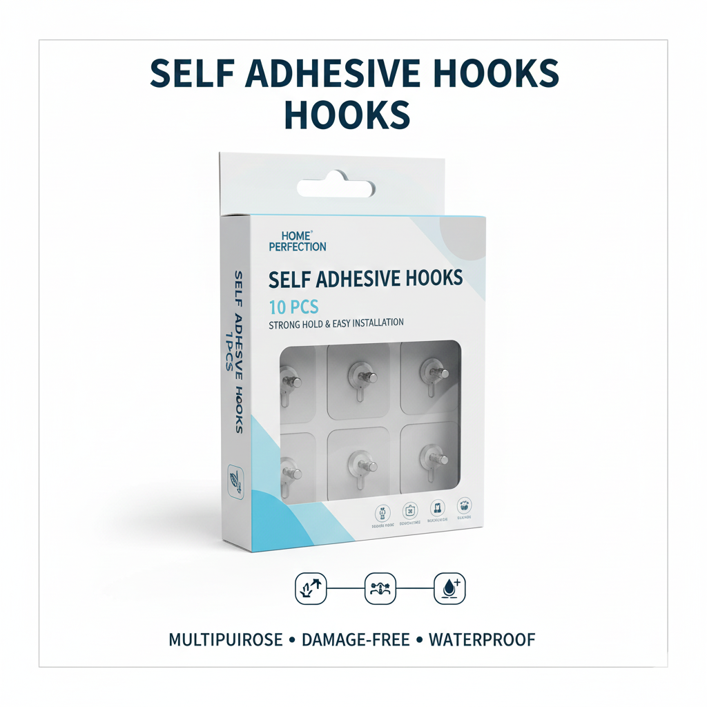 Self Adhesive Hooks for Wall