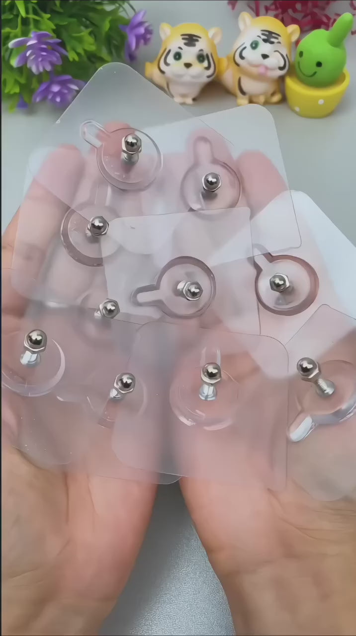 Self Adhesive Hooks for Wall Heavy Duty Strong Nail Free for Hanging Photo Frame Hook (Pack of 20/30)